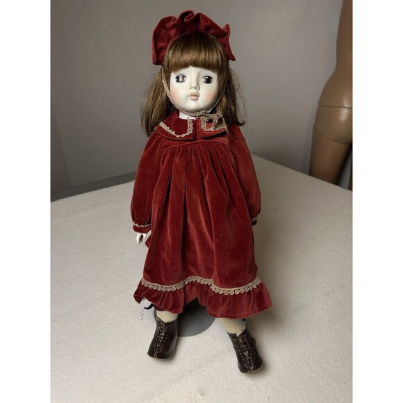 1976 Claudie et Claude Musical Porcelain 15" Doll Monsieur Giraud - Picture 1 of 10